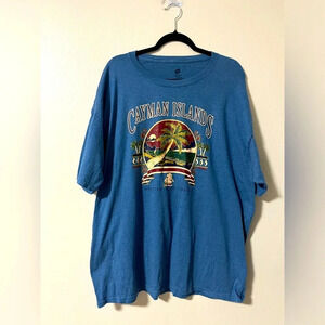 Retro Cayman Islands British West Indies Souvenir graphic tee size 2XL